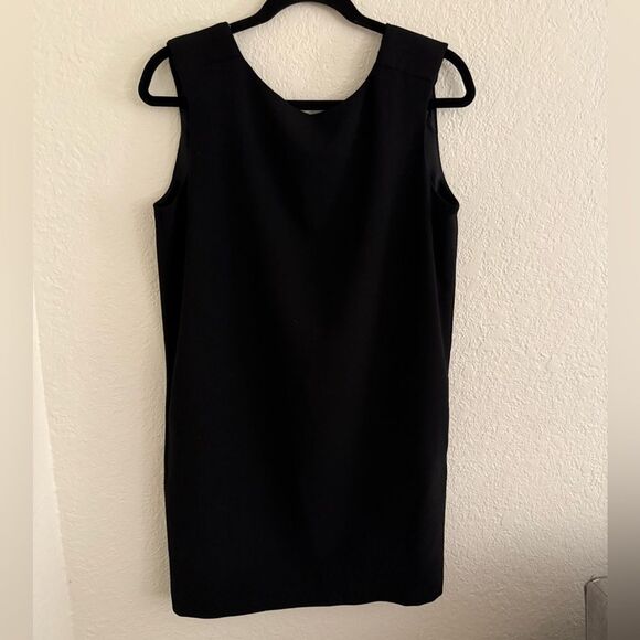 Zara Elegant Black Sleeveless Mini Dress - Picture 3 of 7